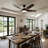 54" 3 Blade LED Standard Ceiling Fan With Light