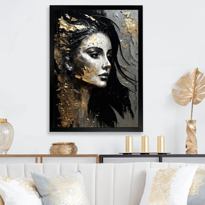 Style Icon Portrait V - reproduction sur toile