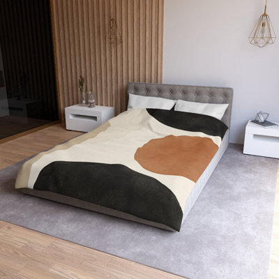 Microfiber Duvet Cover Boho Style, Design 75
