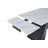 Viviyan Extendable Rectangular with Steel Base Dining Table-614646082
