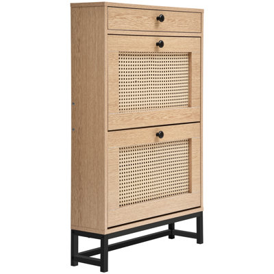 2 Tier Shoe Storage Cabinet