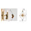 Lustre prisme moderne 16 lumières