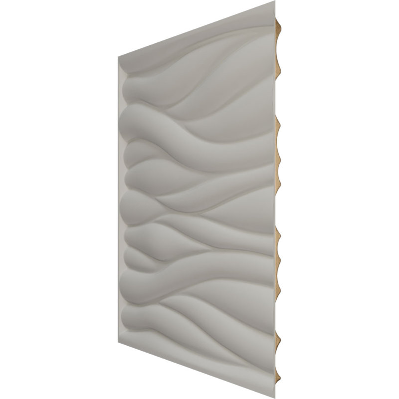 Panneau mural décoratif 3D EnduraWall l 19 5/8 po x H 19 5/8 po, ruée vers l'or métallique (couvre 2,67 pieds carrés)