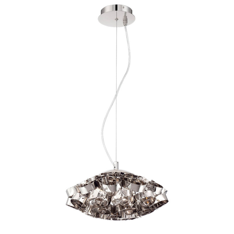 Lustre géométrique unique à 3 lumières Grace