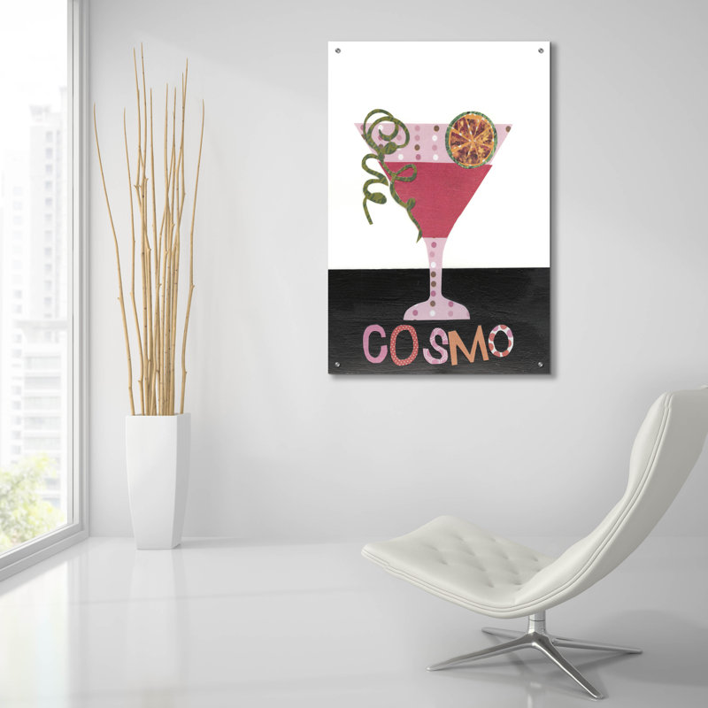 «Mix Me A Drink III» par Regina Moore, H 36 po x l 24 po x P 0,2 po