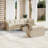Vidaxl Garden Sofa Set Beige