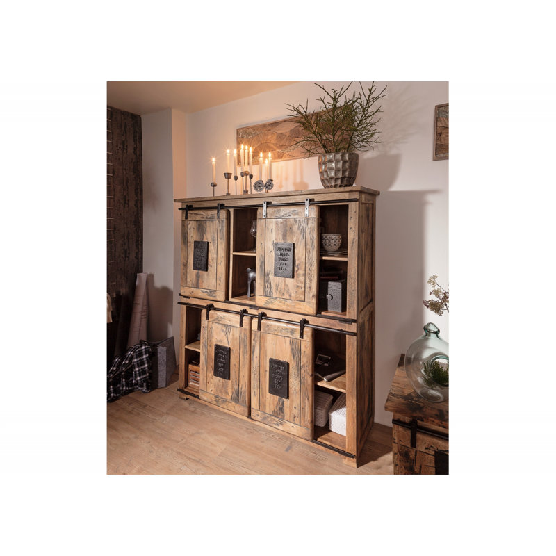 Railway 150cm Sideboard, Natural