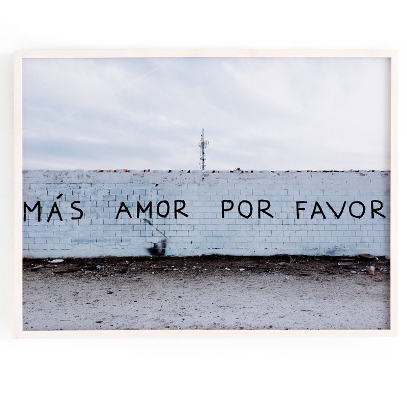 Gregg " Mas Amor ", 30" H x 40" W x 2.5" D