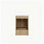  Meuble-lavabo simple 24 po avec comptoir en résine blanc brillant, moderne pour petite salle de bain-313827042