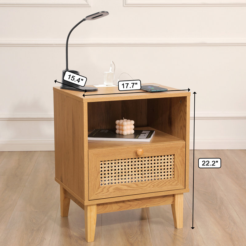 Table de chevet Kunkle, 2