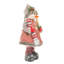Bonhomme de neige au point de croix rouge