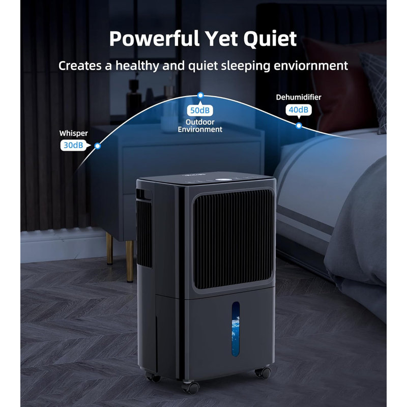 Veagaso Dehumidifier Vg380, Black