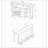 Menimen Grey Driftwood Freestanding Bar Unit