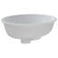 Belfry Bathroom Zeveren White Ceramic Rectangular Sink with Overflow-960829946