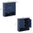 Bathroom Wall Storage Cabinet, Multi -Functional Wall Mounted Cabinet With Adjustable Shelves, Medicine Cabinet For Laundry Room & Kitchen & Living Room, Blue-1075911164