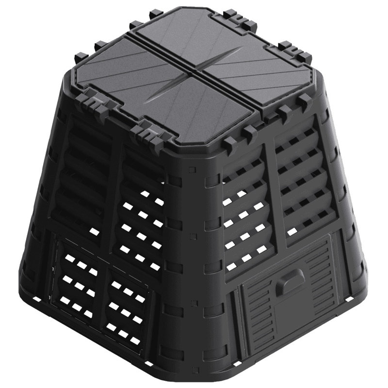 Cairns Plastic Stationary Composter with Latching Lid