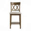 Ensemble de 2 chaises à hauteur de comptoir et 2 sièges rembourrés