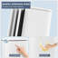 Step Trash Can, Stainless Steel Garbage Bin, Soft-Close Rubbish Bin with Removable Plastic Inner Bucket, Fingerprint-Proof, Lid Dustbin, Suit for Kitchen Home-100738186-100742166