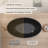 67" Freestanding Solid Surface Soaking Oval Bathtub-111464615