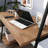 Spacious And Sturdy Desk With Hutch, Brown Finish, For Enhanced Organization And Versatile Placement In Any Room
