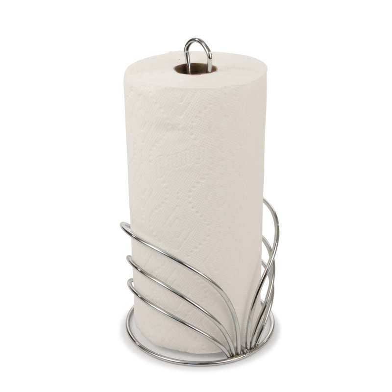 Porte-serviettes sur pied autoportant, Chrome