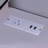 Home Office Writing Desk Ground Outlet USB-A Ports Finished On The Back Wooden Leg Frame
