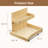 2-Tier Left Cabinet Wood Soft Close Pull-out Under-sink Organizer-354555382