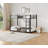 Twin Over Twin Metal Bunk Bed, Low Bunk Bed With Ladder, Bed Frame,Black, Sturdy Steel Construction, Safe Design, Easy Assembly, 350Lb Upper Bed Capacity, 500Lb Lower Bed Capacity-1973951361
