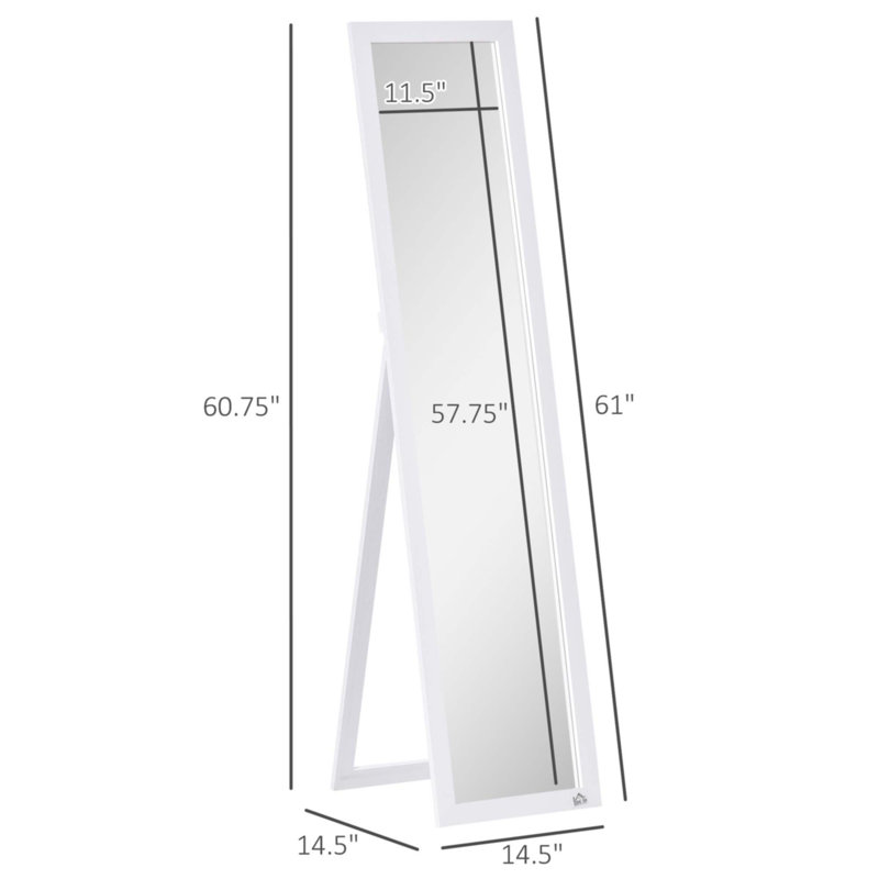Miroir pleine grandeur en verre