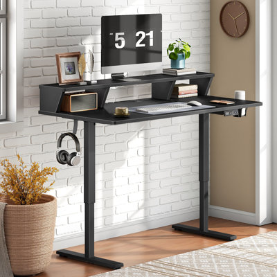 Computer Desk With Charging Station