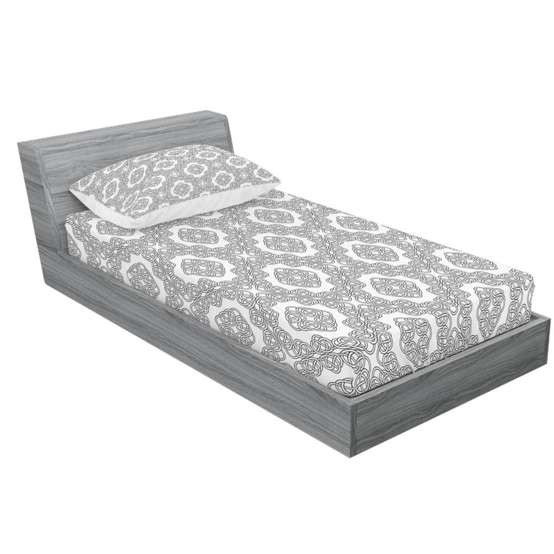 Microfiber Sheet Set, Twin XL Sheet Set with Fitted Sheet