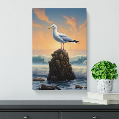 Seagull Surrealism - No Frame Print