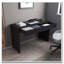 Black Wengue 2-Drawer Computer Desk