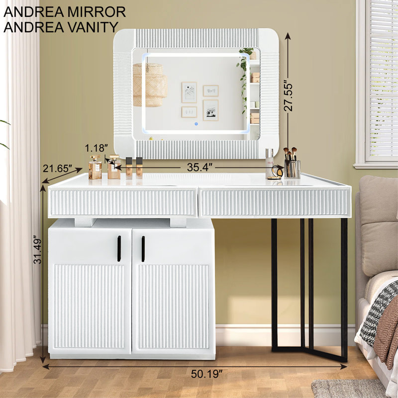 Coiffeuse et coiffeuse Andrea