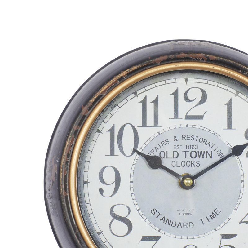 Cardona Metal Wall Clock