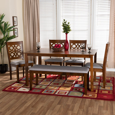 Ensemble repas pour 6 personnes Lewistown Abigail