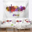 Tapisserie d'albany skyline Cityscape-28483802