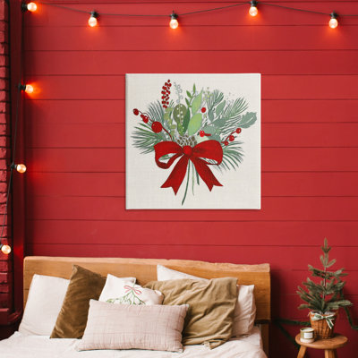Toile «Merry Berry Bow», conception par Tava Studios