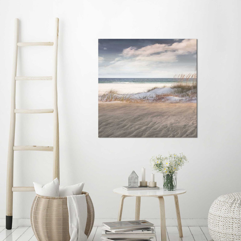 Reproduction de photo «Parmi les herbes marines», H 18 po x l 18 po x P 1 po, Toile tendue