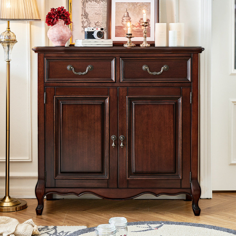 Classic American style storage shoe cabinet