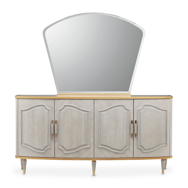 Buffet et miroir St. Charles