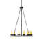 Lustre 12 lumières 36 "de large Loxley