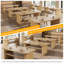 Table de salle à manger en bois de 62 pouces, table de salle à manger moderne pour restaurant-1982219380