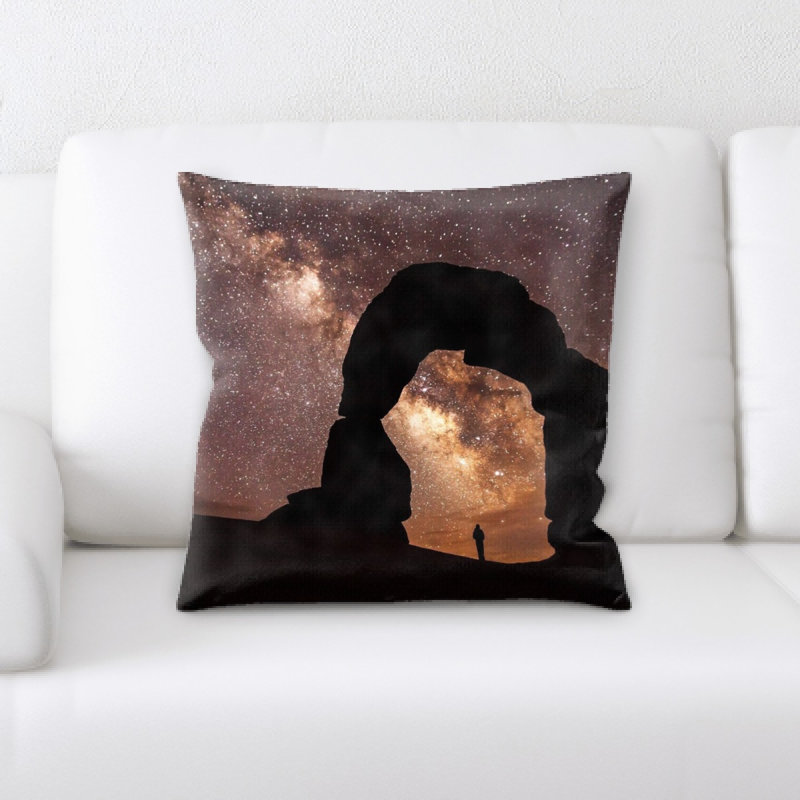 Coussin décoratif arche délicat