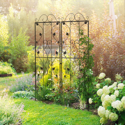 181cm H x 50cm W Metal Gothic