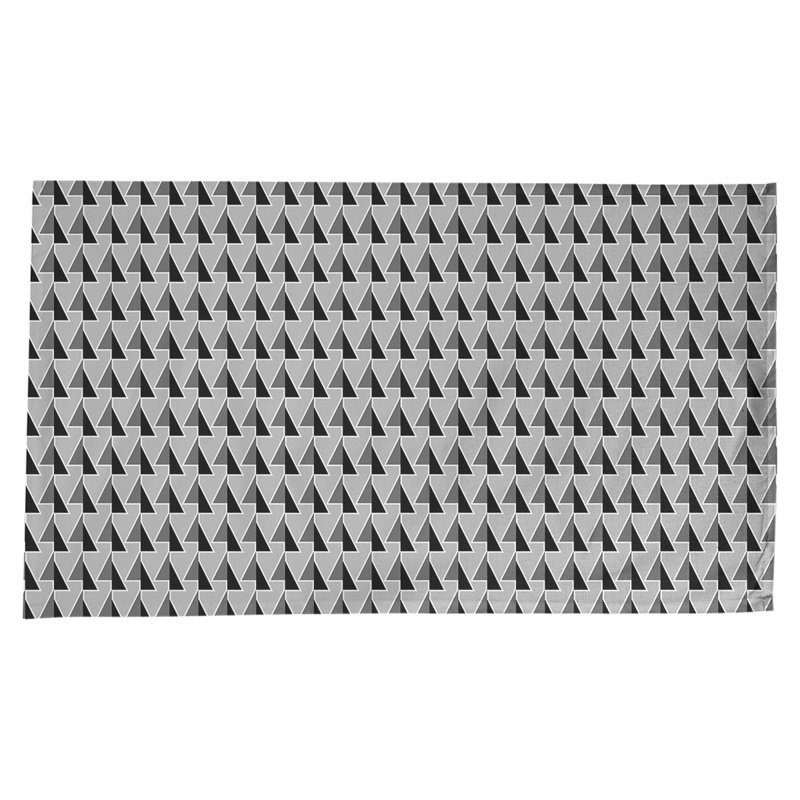 Shifted Arrows Tablecloth, Black