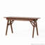 Bureau en bois avec tiroirs