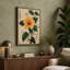 Golden Hibiscus Bloom Botanical - Wrapped Canvas-654481191-654481197