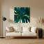 «Lyrical Abstraction 70», art mural en métal bleu-1532595799