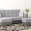 Repose-pieds avec rangement en polyester Primenest Skyhaven-1151372953